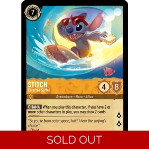 Stitch, Carefree Surfer